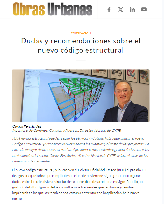 Dudas y recomendaciones sobre el nuevo código estructural