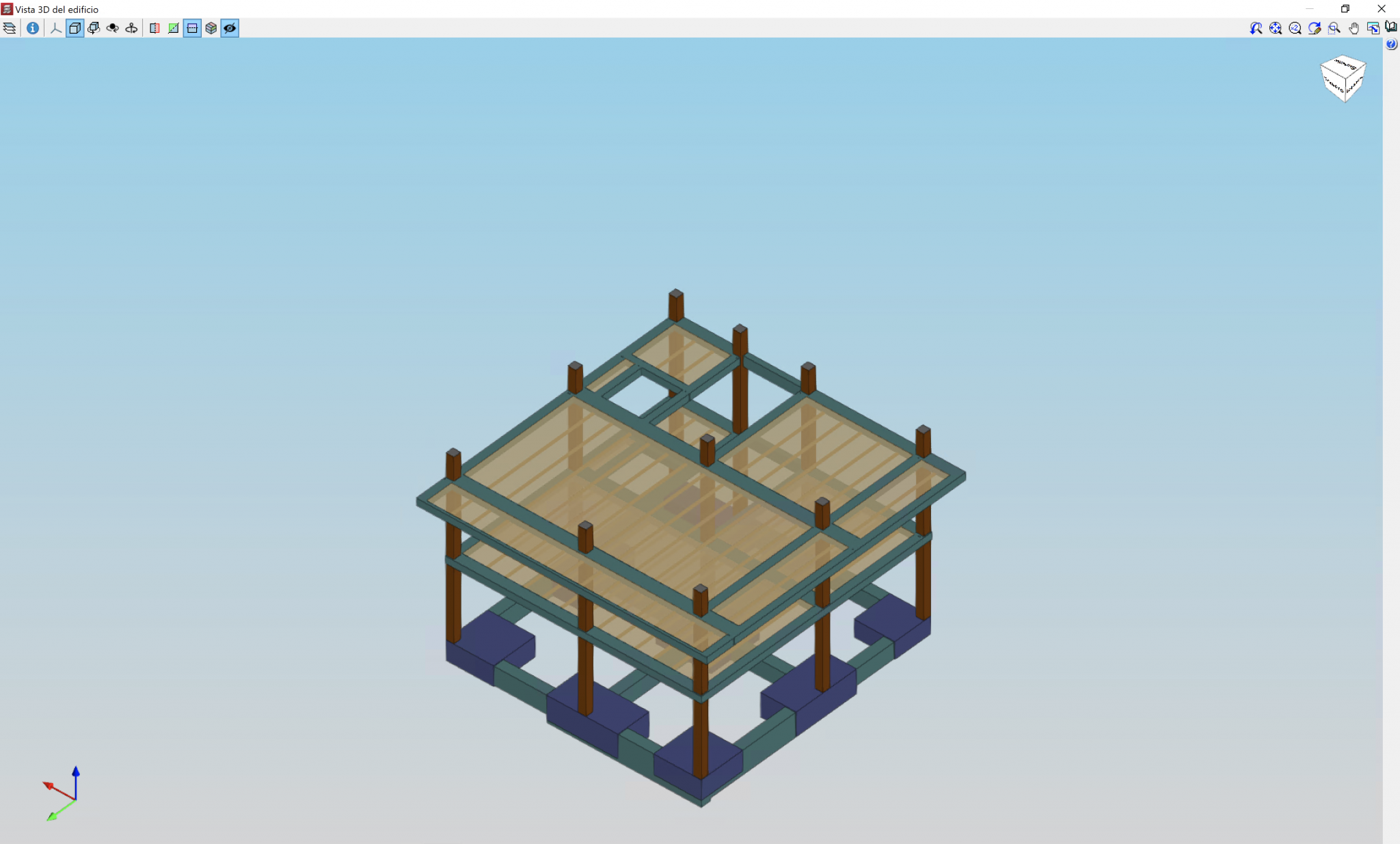 Exportación de vistas 3D a formatos DXF y DWG en 2D - CYPE