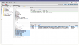"Cut", "Copy" and "Paste" tools in the sets of measurement rules - CYPE