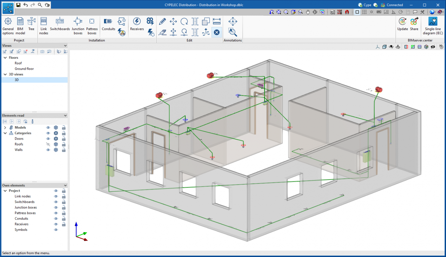 New 3D work environment - CYPE