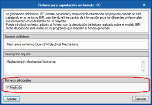 Export drawings and quantities to the BIM model - CYPE