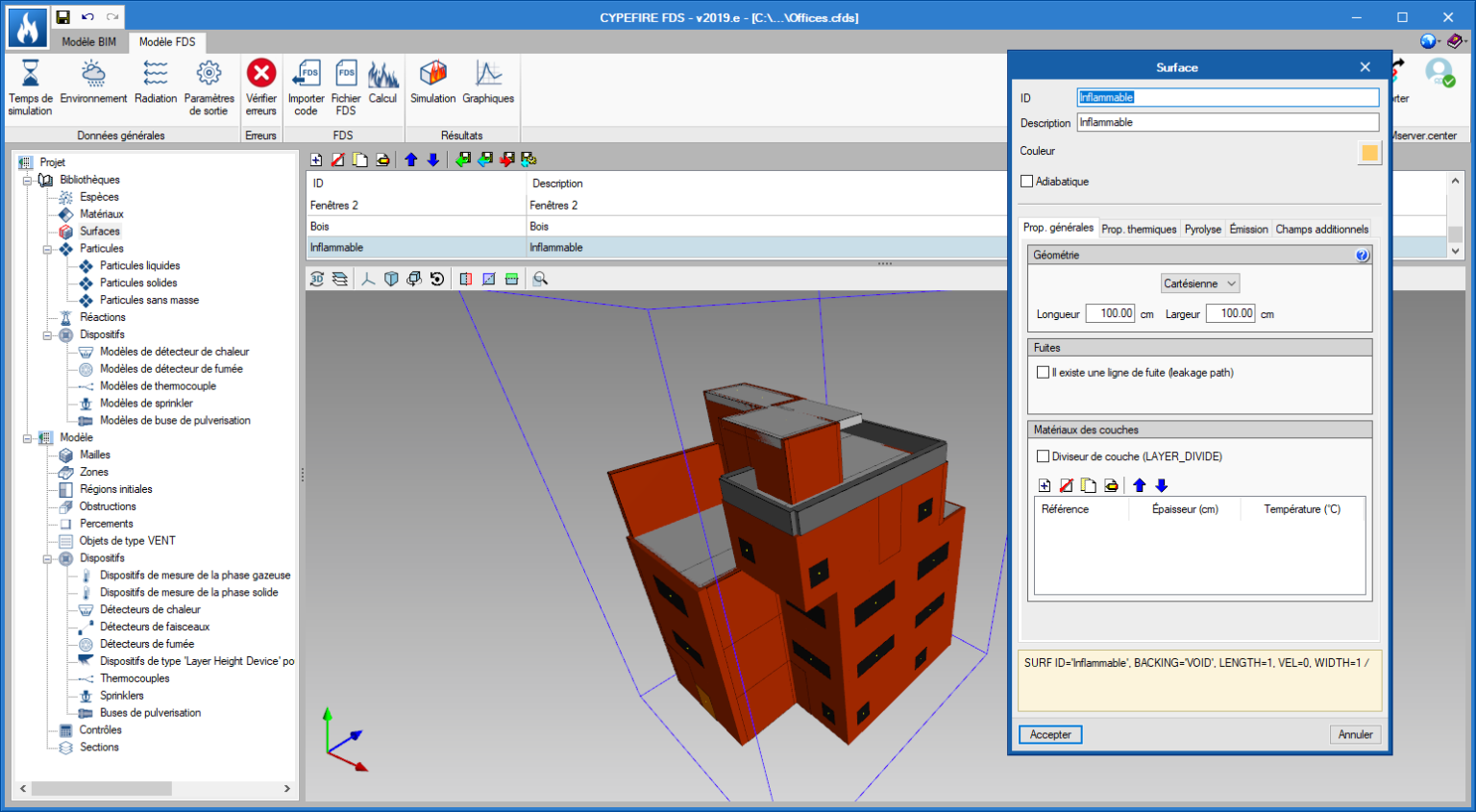 CYPEFIRE FDS (nouveau logiciel) CYPE