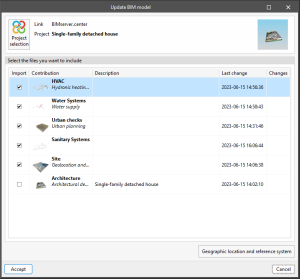 CYPE Architecture - Options available in CYPE Architecture - CYPE