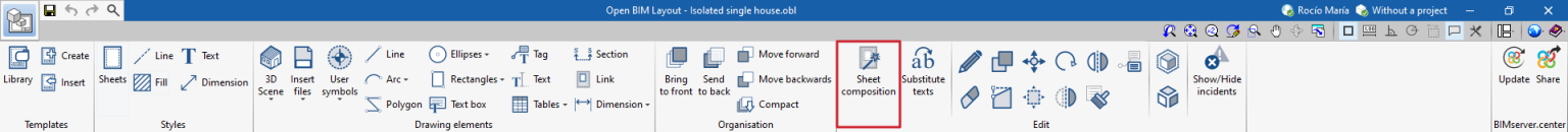 Open BIM Layout - Automatic sheet composition - CYPE