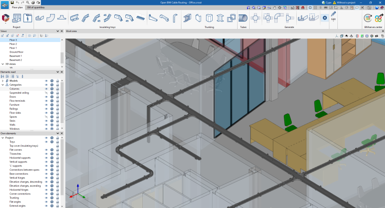 Open BIM Cable Routing (new program) - CYPE