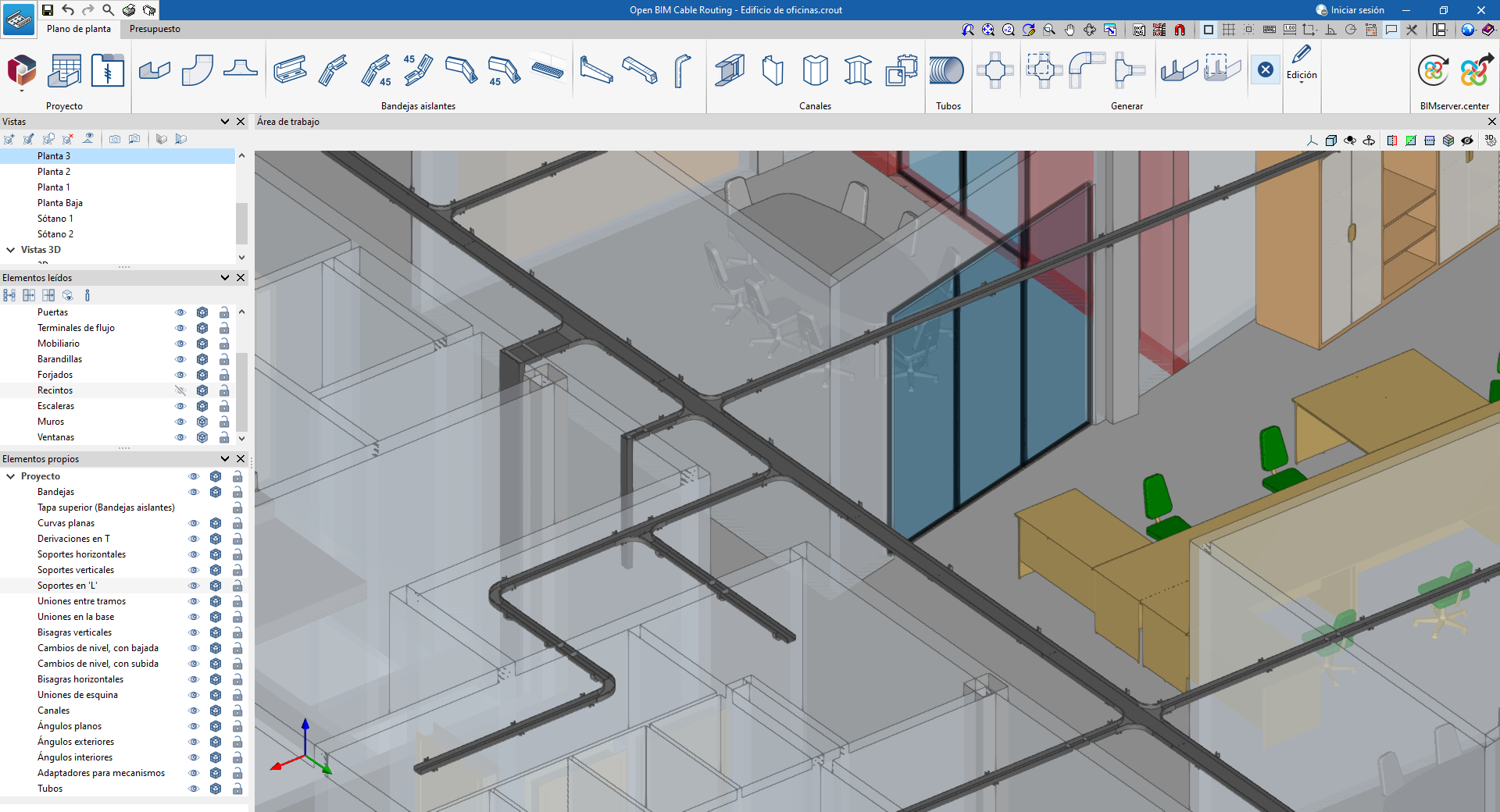 Open BIM Cable Routing - Introducción - CYPE