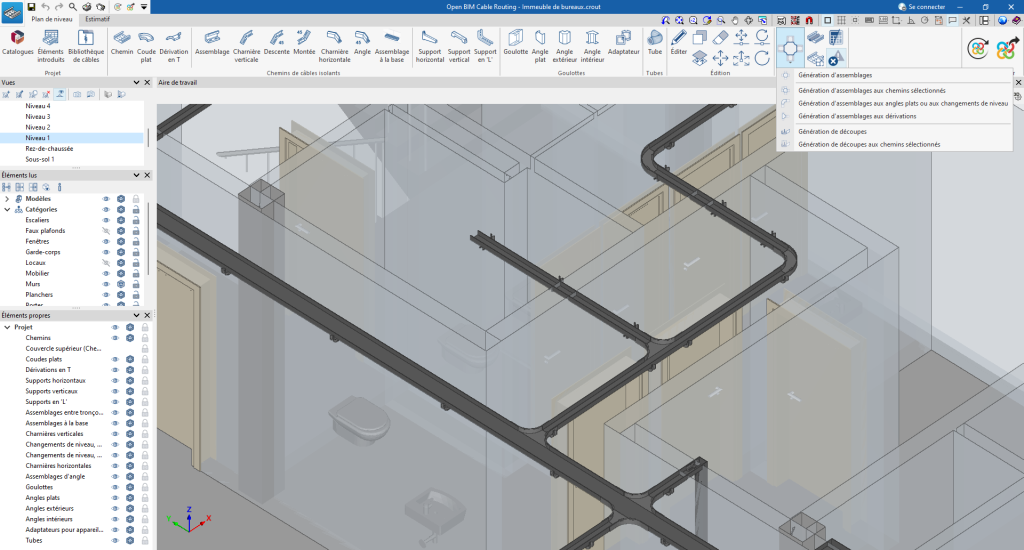 Open BIM Cable Routing - CYPE