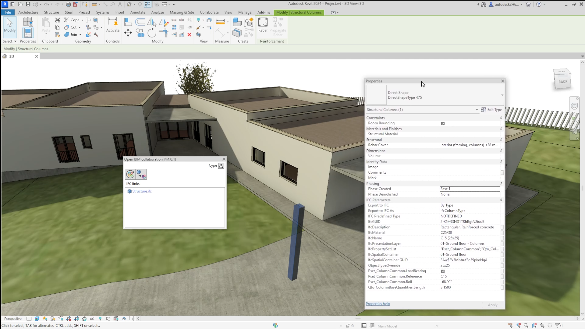 Plugin Open BIM - Revit - CYPE