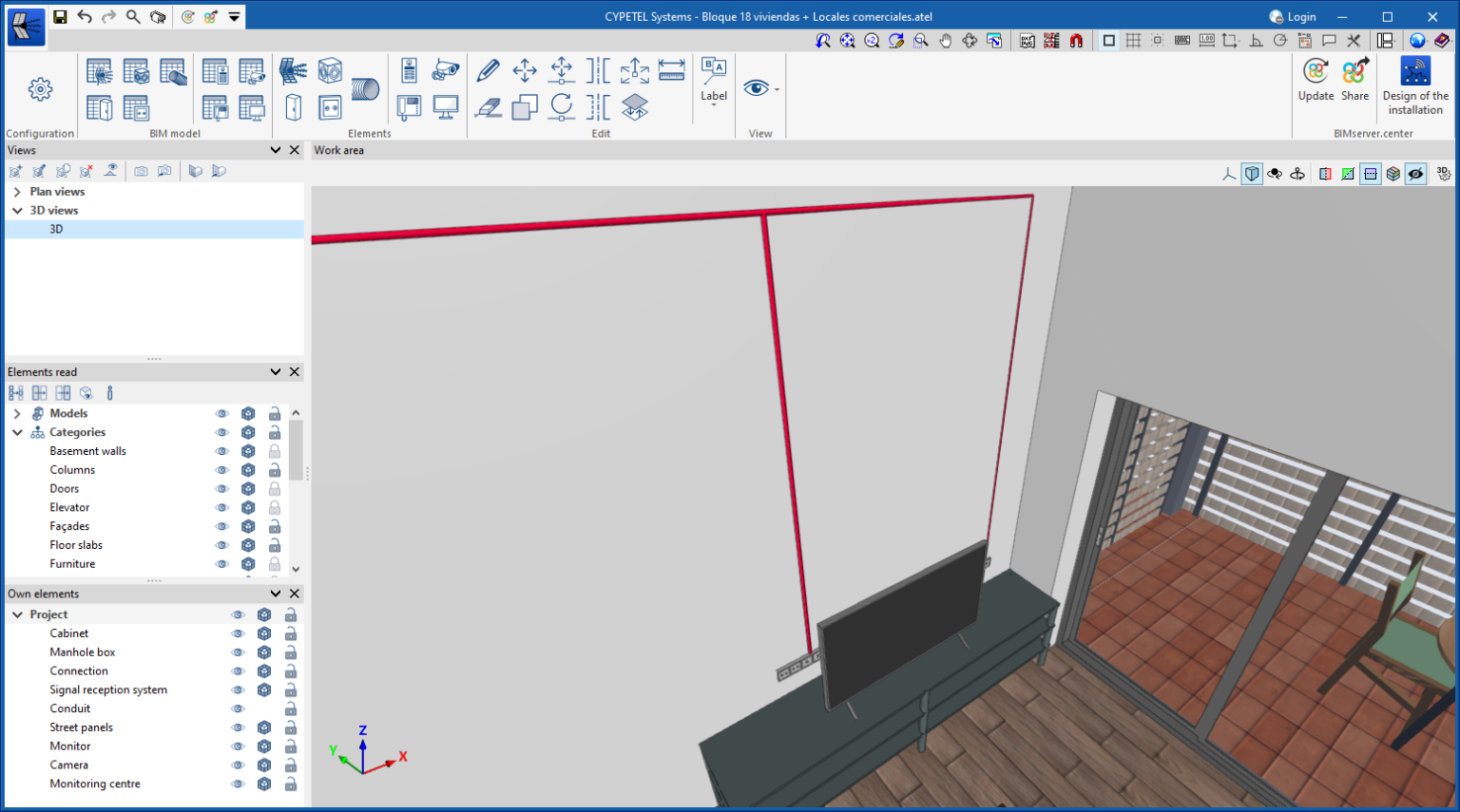 New 3D work environment - CYPE