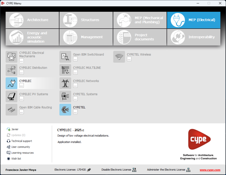 2025.c Version - CYPE