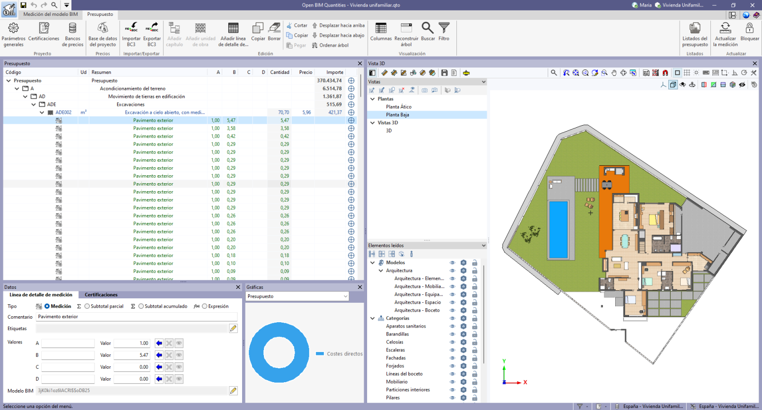 Open BIM Quantities - CYPE