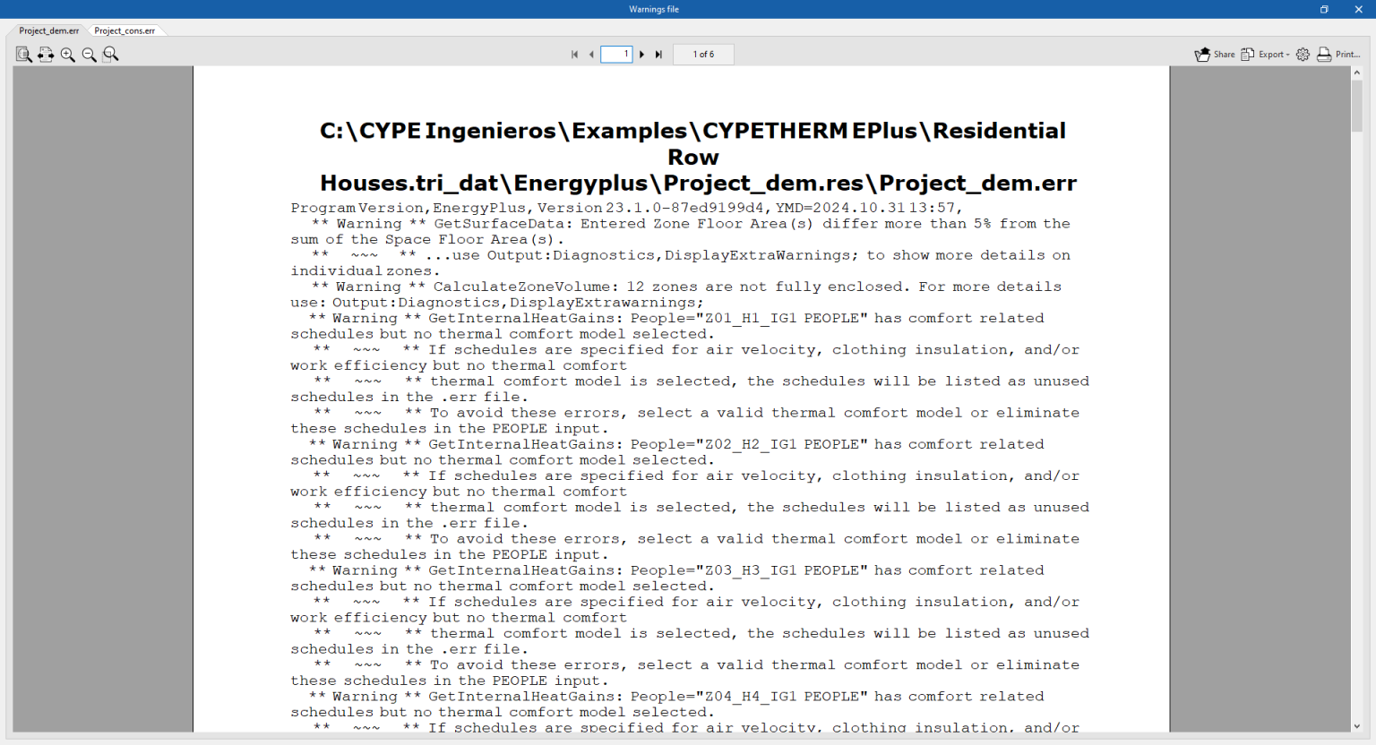 CYPETHERM EPlus - EnergyPlus™ files - CYPE