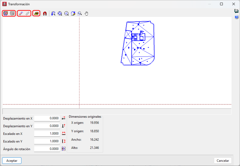 Mejoras en la gestión de plantillas DXF y DWG - CYPE