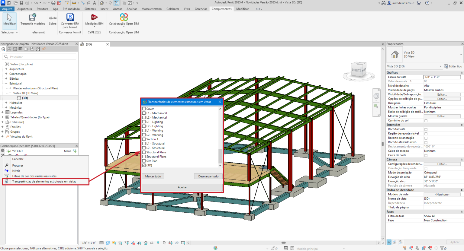 Plugin Open BIM - Revit archivos - CYPE