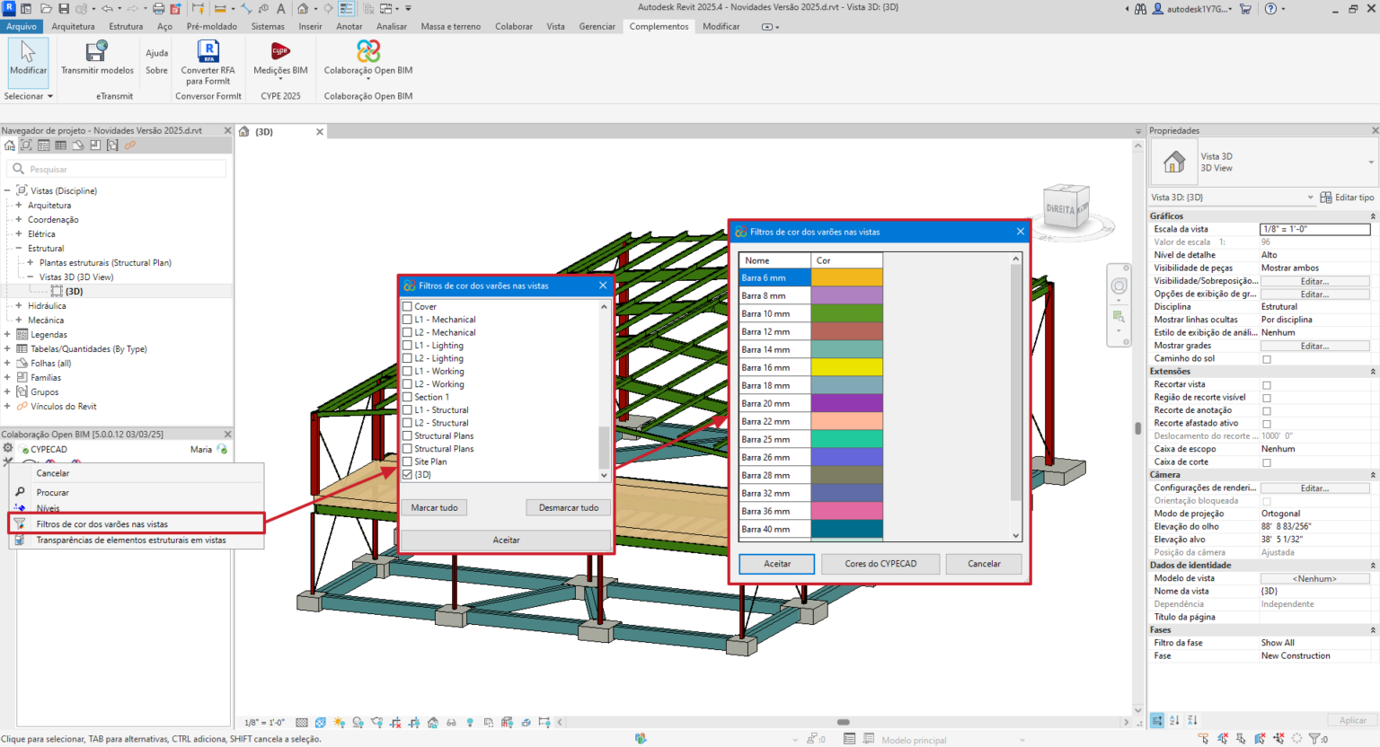 Plugin Open BIM - Revit archivos - CYPE