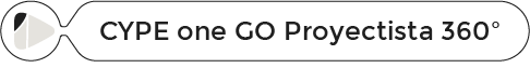 CYPE one GO proyectista 360