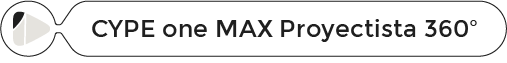 CYPE one MAX proyectista 360